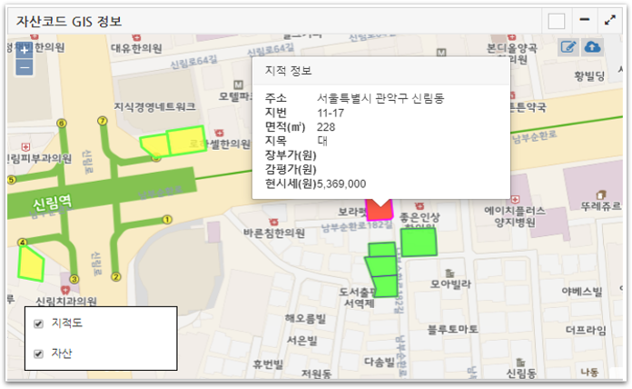 자산코드_GIS